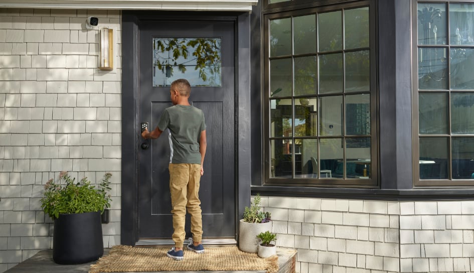 Vivint Smart Lock on home in Columbia